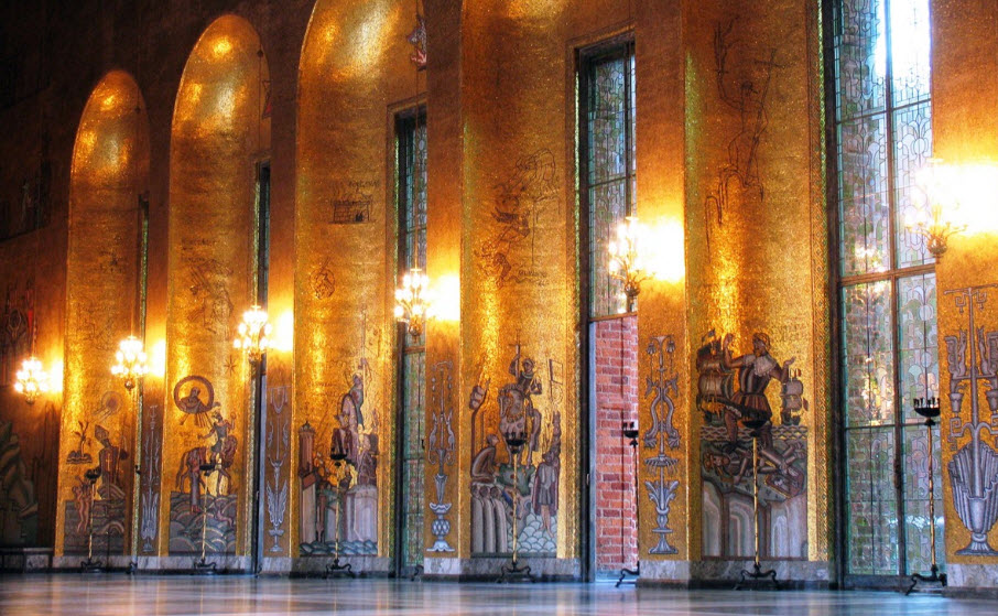 Stockholm City Hall (Stadshuset), Stockholm, Sweden
